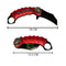 Navaja Calavera tipo karambit Combate Con Clip 101-13