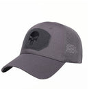 Gorra punisher con malla y contactel  GTM