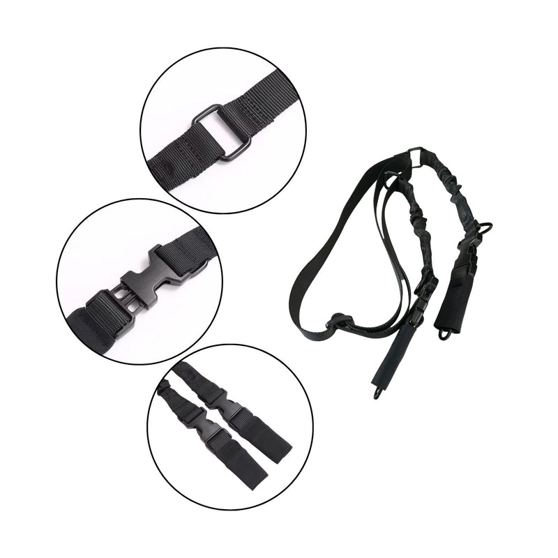 Portafusil de 1 y 2 PUNTOS a la vez, Bungee X241