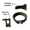 Pulsera Paracord de supervivencia panza de vibora doble BB886