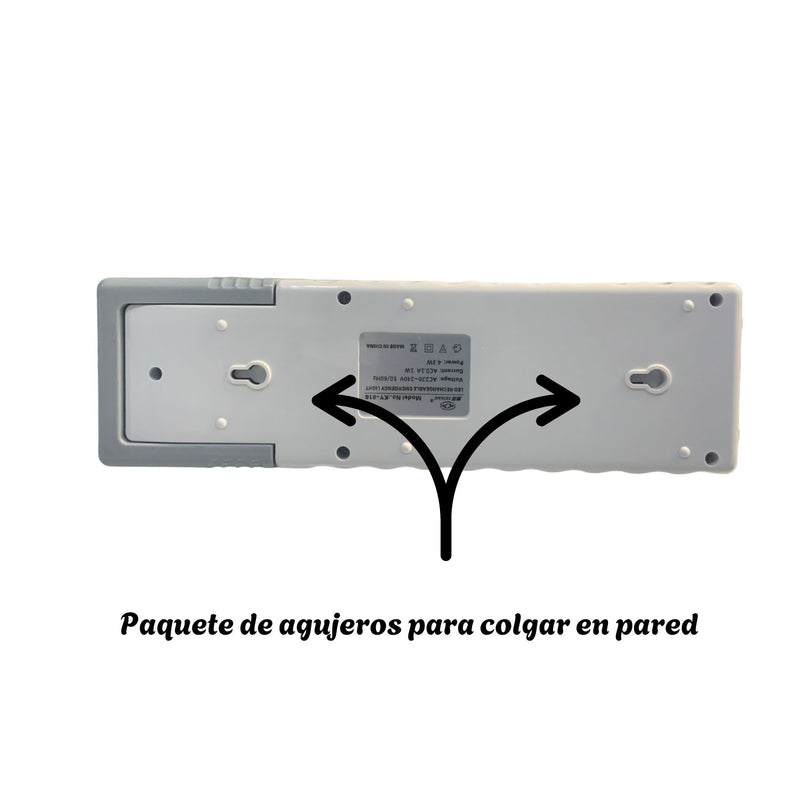 Lampara de emergencia recargable W7007