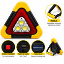 Lámpara Emergencia Vial LED Solar Manija 5 Modos 808-71