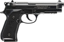 Pistola replica co2 4.5mm blowback c/disparo rafaga beretta 92A1