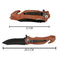 Navaja Táctica De Bolsillo Mago madera A0244