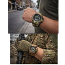 Reloj Militar Hombre Waterproof 30M Camuflaje Antigolpes Multifunción AK1866