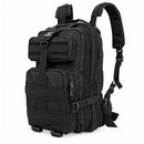 Mochila 17L Impermeable Respaldo + Tirantes Acolchados Sistema Molle 4 Compartimentos AKM055