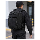Mochila 17L Impermeable Respaldo + Tirantes Acolchados Sistema Molle 4 Compartimentos AKM055