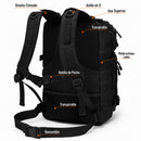 Mochila Táctica Militar 49L Molle Viaje Camping Uso Rudo AKM-005