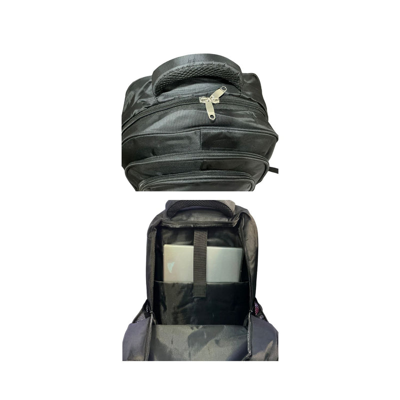 Mochila Seguridad Laptop Porta Botellas Reforzada 4 Compartimentos BB1672