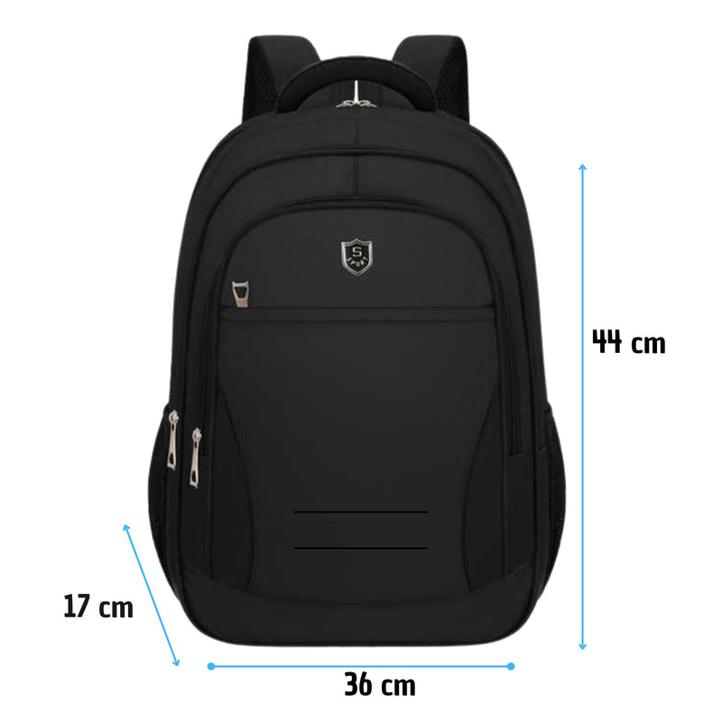 Mochila  laptop porta botellas Impermeable 5 Compartimientos 27 lts  BB1703
