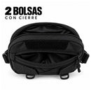 Pechera Chest Bag Ajustable Velcro 2 Compartimentos + Anillas Tipo D BK18