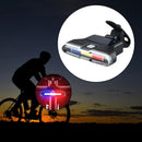 Luz trasera para bicicleta efecto patrulla C3045AG