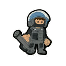 Parche Plástico Velcro Bandera Táctico Gotcha Insignia Qz00