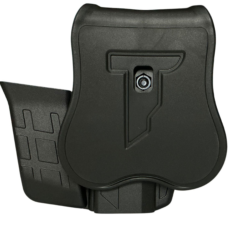 2 EN 1 Funda arma Y Porta Cargador NEGRA R Fits Glock 19,23,32 MARCA CYTAC CY-G19G4SM