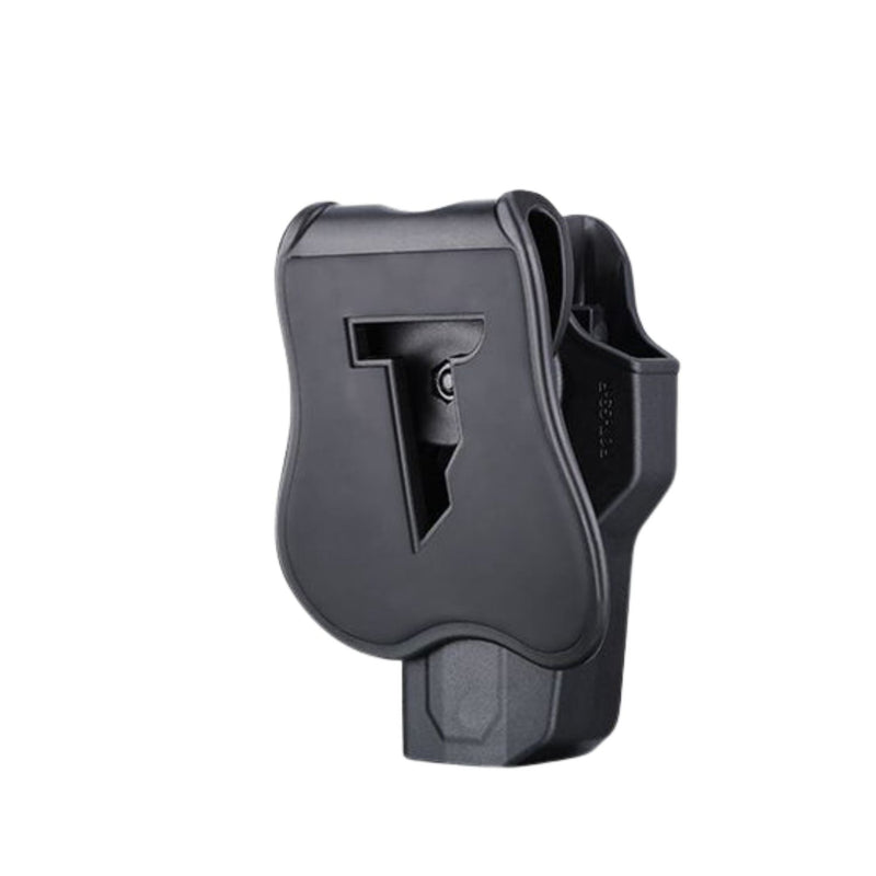 Funda HOLSTER NEGRA Arma PIstola Porta pistola de Paleta  CZ P-09 / P-07 gen 4 rotación 360° MARCA CYTAC CY-P09G4