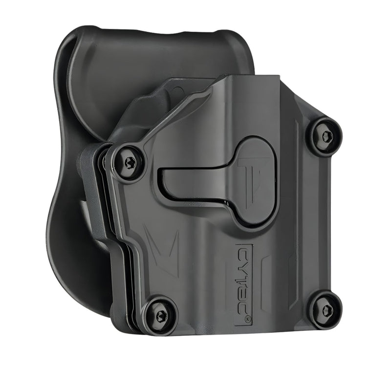 Funda Armas pistolas Compactas y Subcompactas HOLSTER NEGRA Universal ABS rotación 360º MARCA CYTAC CY-UHC