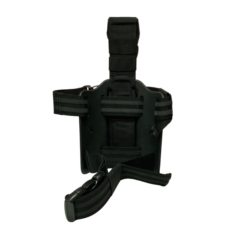 Piernera Porta Arma NEGRA UNIVERSAL CY BASE Polímero ABS  MARCA CYTAC CY-UHFSD