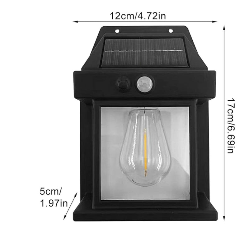 Luz solar para exteriores sensor de movimiento CYBK888