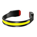 Linterna Frontal Deportiva LED COB Recargable Impermeable CYG23B