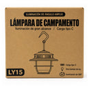 Lámpara LED Portátil Camping Recargable IPX4 4 modos 360° +Gancho CYLY15