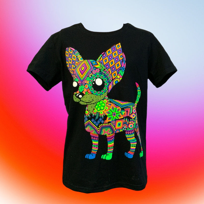 Playeras efecto fluorescente Neón 100% Algodón SN134