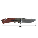 3 en 1 Navaja táctica BROWNING camping, supervivencia DA308