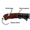 3 en 1 Navaja táctica BROWNING camping, supervivencia DA308