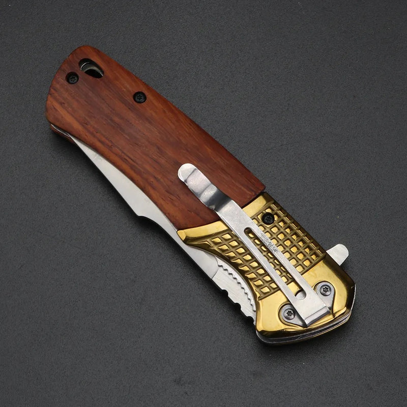 Cuchillo plegable manual con clip DA96