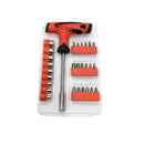 Set Desarmador Tipo T 28 Pzas + Dados 4-12mm + Puntas PH/PZ/Torx/Allen Moto Bici  DH59