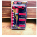 Set Desarmador Tipo T 28 Pzas + Dados 4-12mm + Puntas PH/PZ/Torx/Allen Moto Bici  DH59