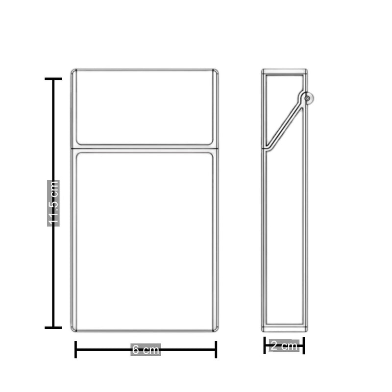 Cigarrera con encendedor de resistencia usb DHJ-28