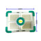 Lampara solar portatil  100W power bank 6 pasos Luz blanca sos verde/rojo DT188