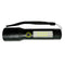 Linterna Luz Blanca Frontal 5 modos COB Lateral Efecto patrulla USB-C DT663