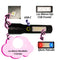 Linterna Luz Blanca Frontal 5 modos COB Lateral Efecto patrulla USB-C DT663