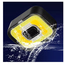 Mini Headlamp LED correa ajustable con Luz Blanca, Amarilla * Efecto Patrulla DT674