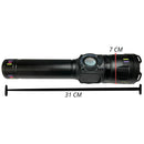 Linterna BOCINA Bluetooth *LED Impermeable Bluetooth Zoom Nivel Carga Digital DT697