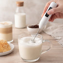 Mini Batidor Espumador Leche Portátil Recargable 3 Niveles Café Latte/Matcha DT709
