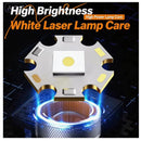Linterna LED COB  IPX5 Zoom Ajustable USB C Camping Emergencias EDC DT786