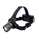 Lámpara minera COB trasero Zoom 90° Telescópico 7 modos, 3 pilas 18650, e Indicador Batería DT788