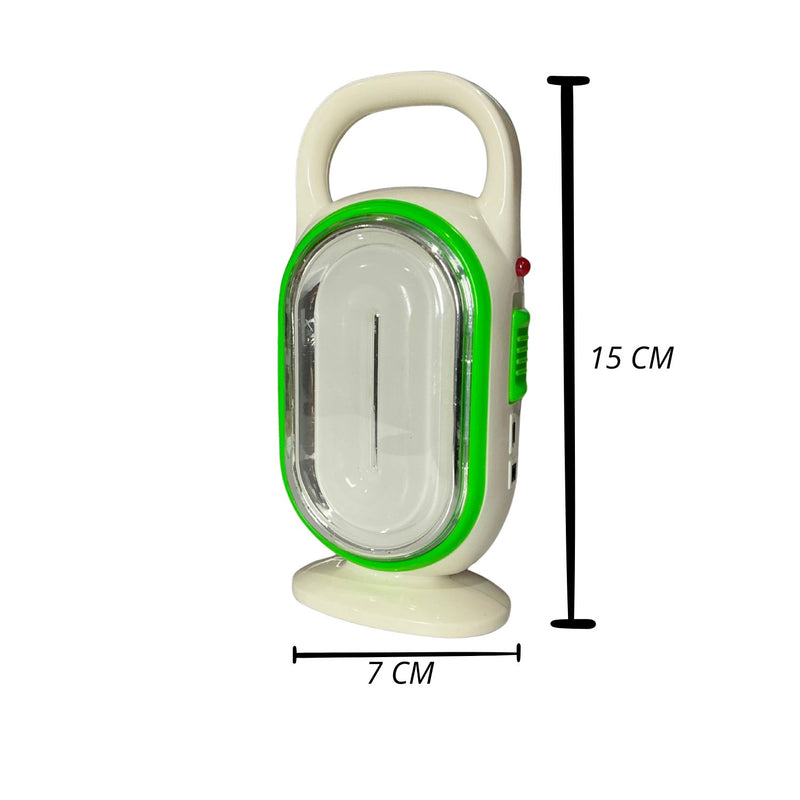 Lámpara Emergencia Portátil Solar Recargable USB DT931TU
