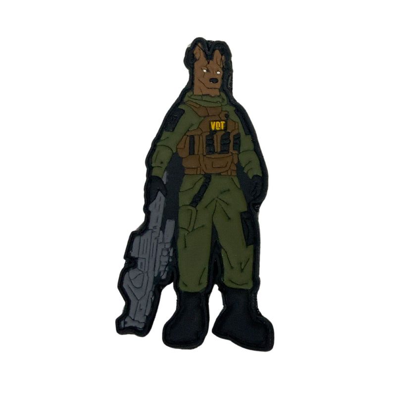 Parche Plástico Velcro Bandera Táctico Gotcha Insignia Qz00