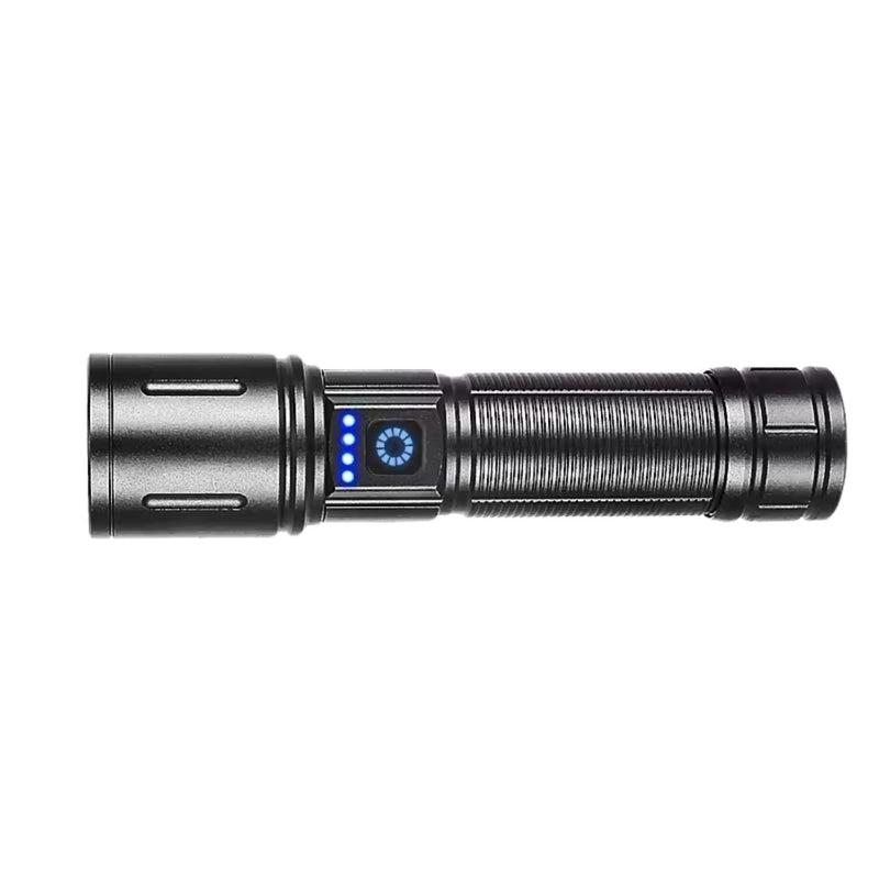 Linterna Camping, Largo Alcance, ZOOM, 3 Efectos, USB DT606