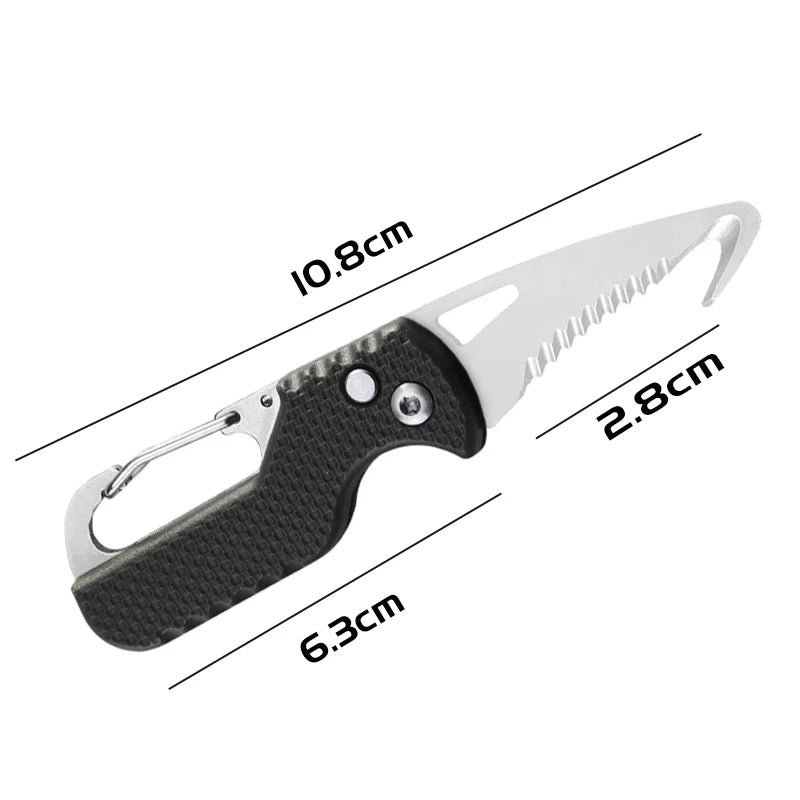 mini cuchillo corta soga automática