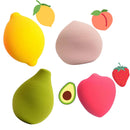 Aplicadores de maquillaje frutas 1 pz FP034