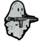 Parche Plástico Velcro Bandera Táctico Gotcha Insignia QZ00