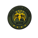 Parche Plástico Velcro Bandera Táctico Gotcha Insignia Qz00