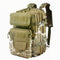 2 en 1: Mochila 40lts y Mariconera 4lts, sistema molle, +compartimento, 2 fondos GJ634