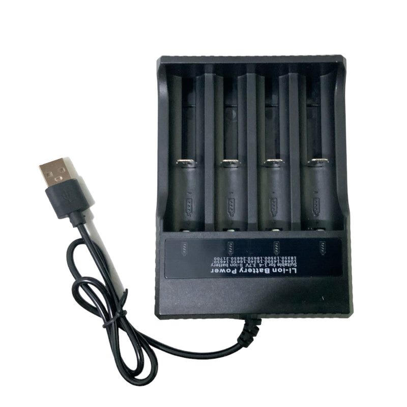 Cargador de pilas 4 y 2 baterias usb HLP