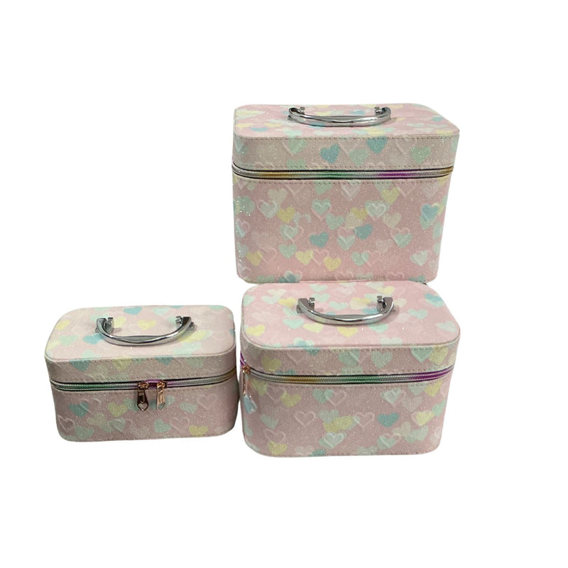 Set de estuches para maquillaje 3pz HZH05