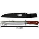 Cuchillo Bowie Supervivencia 39.5cm Funda Uso Rudo JF207